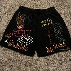 Travis Scott x Jordan fleece Shorts